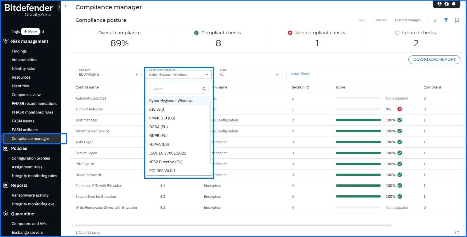 Bitdefender Windows 8.1